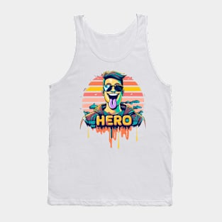 Hero facen Tank Top